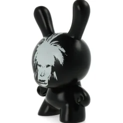 Andy Warhol Fright Wig Self-Portrait 8" Masterpiece Dunny - Monochrome Edition