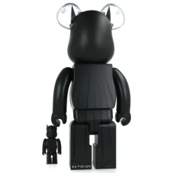 400% + 100% Bearbrick Batman Hush - Black ver.