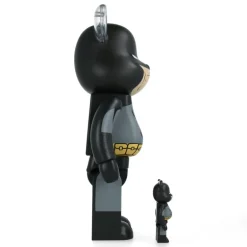 400% + 100% Bearbrick Batman Hush - Black ver.