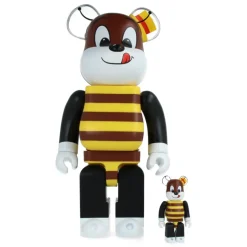 400% + 100% Bearbrick Honey (Kellogg's)