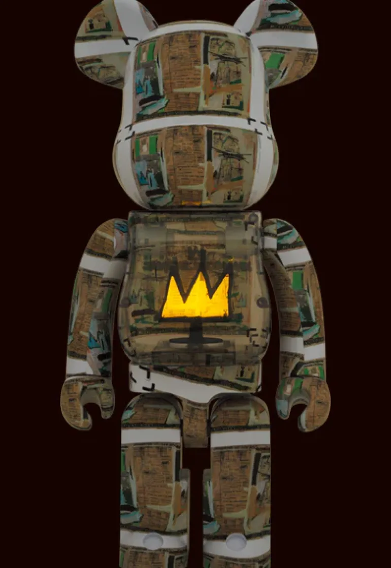 1000% Bearbrick Jean-Michel Basquiat - King Pleasure
