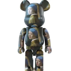 1000% Bearbrick Joahnnes Vermeer "La chica con una perla"