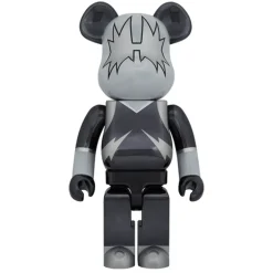 1000% Bearbrick Kiss Space Man Chrome Ver.