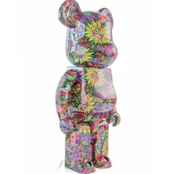1000% Bearbrick Psicodélico paisley