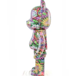 1000% Bearbrick Psicodélico paisley