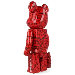 400% + 100% Bearbrick Shun Sudo - Mr Scarlet