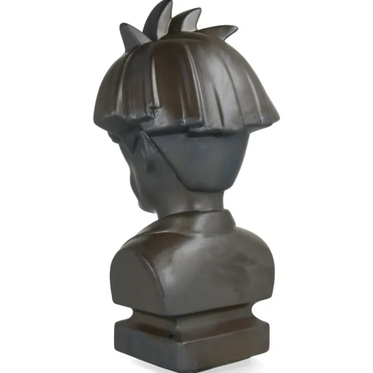 CERAMIK Andy Warhol Bust 80s ASH GOLD