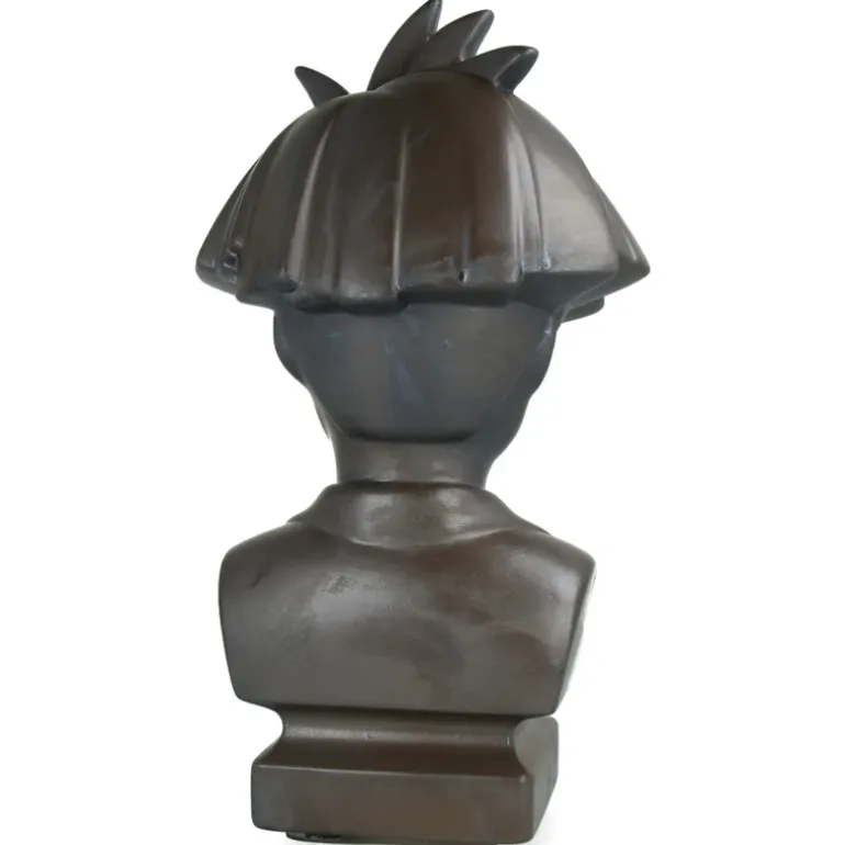 CERAMIK Andy Warhol Bust 80s ASH GOLD