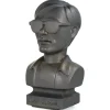 CERAMIK Andy Warhol Bust 60s ASH GOLD
