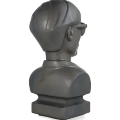 CERAMIK Andy Warhol Bust 60s ASH GOLD