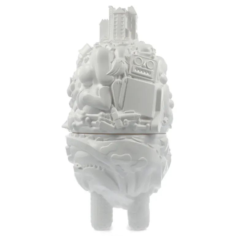 City Monster Toybox - Glossy White Edition
