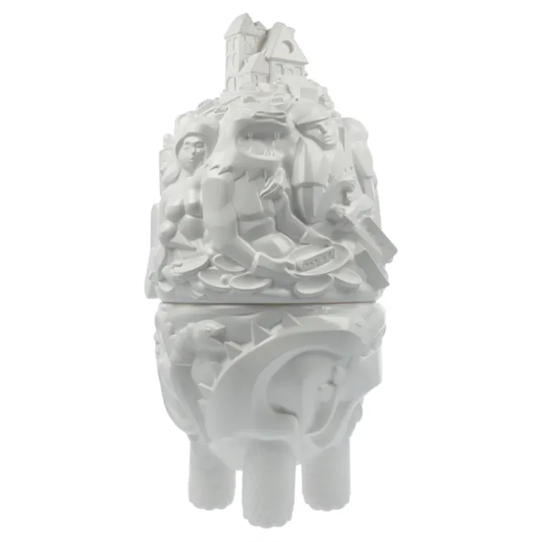 City Monster Toybox - Glossy White Edition