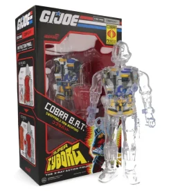 Cobra B.A.T. Clear- G.I. Joe Super Cyborg - Figura de reacción