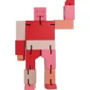 Cubebot - Small - Red Multi