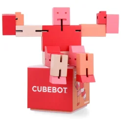 Cubebot - Small - Red Multi