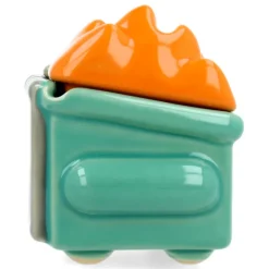 Dumpster Fire - Trash Stash Ceramic Figure