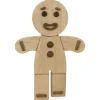 Gingerbread Man Natural Oak