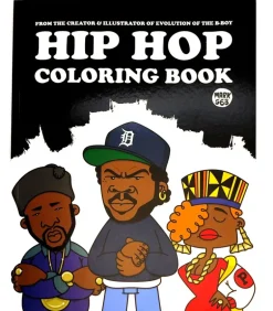 Hip hop coloring book