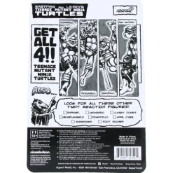 Leonardo (Comic Greyscale) - Teenage Mutant Ninja Turtles - ReAction Figures Wave 9