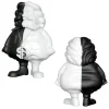 Mc Supersized Black and White porcelaine