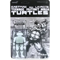 Michelangelo (Comic Greyscale) - Teenage Mutant Ninja Turtles - ReAction Figures Wave 9