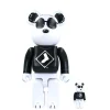400% + 100% MLB x Bearbrick Snoopy (White Sox)