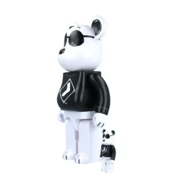 400% + 100% MLB x Bearbrick Snoopy (White Sox)