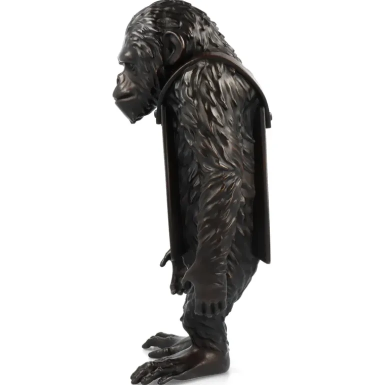 Monkey Sign Bronze Statue 2 - Banksy X Medicom Toy