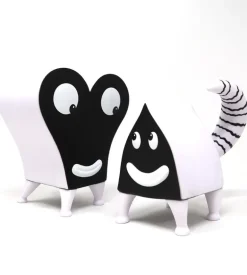 Pupshaw & Pushpaw - Black & white edition