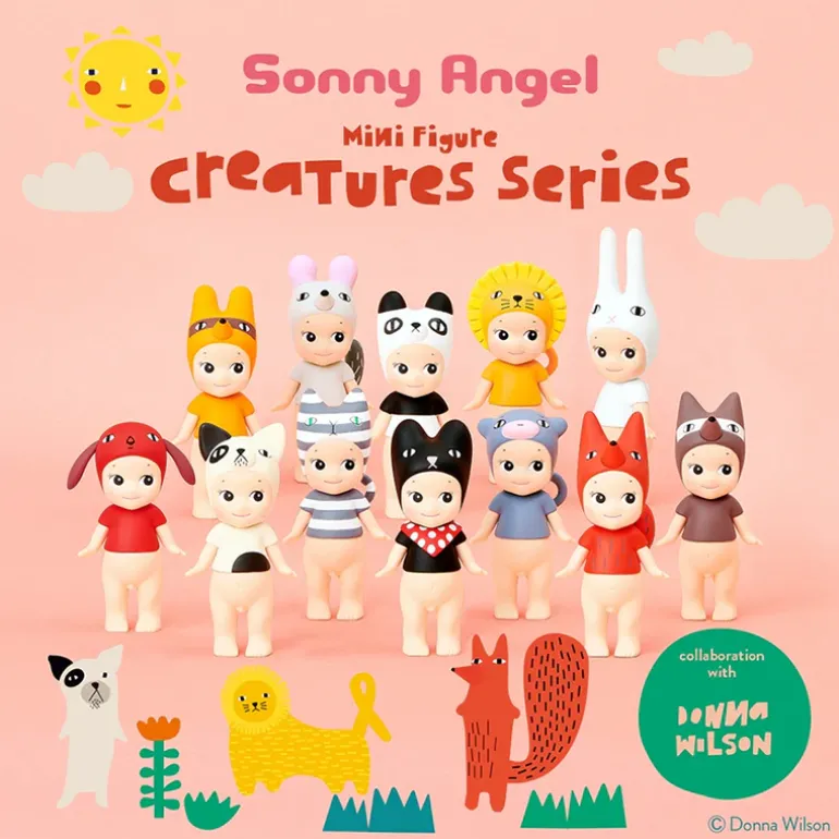 Sonny Angel x Donna Wilson - Serie de criaturas de mini figura