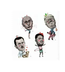Stick it to the man ! Protest Stickers