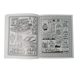 Street Food Coloring Book